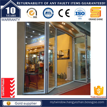 Aluminium Sliding Bifold Door with 10 Years Warranty